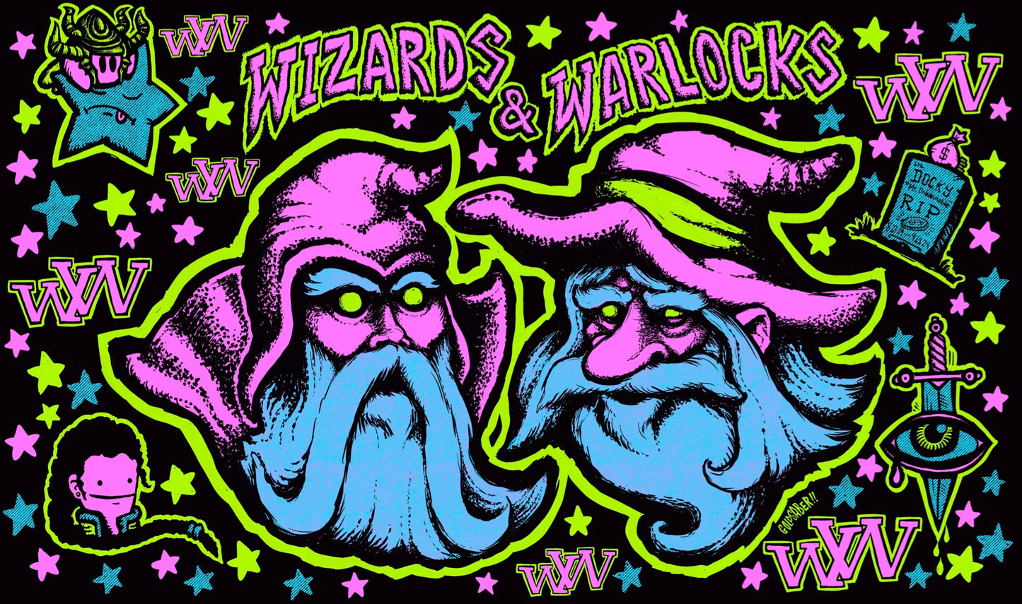 Wizards & Warlocks Playmat