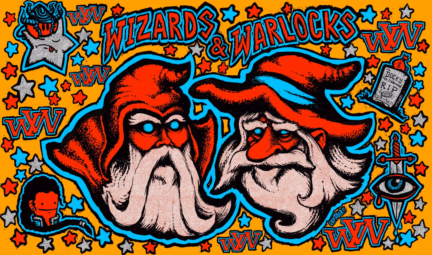 LIMITED EDITION [5K SUBS] Wizards & Warlocks Playmat