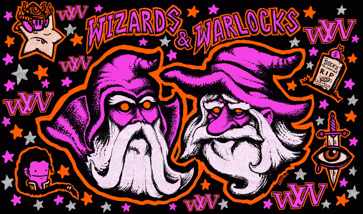Wizards & Warlocks Playmat